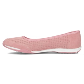 Chaussures en cuir Filippo DP143/22 Pi rose 4