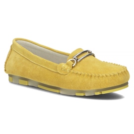 Mocassins en cuir Filippo DP1202 / 22 Yl jaune 6