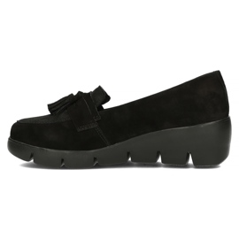 Mocassins en cuir Filippo DP3162 / 22 Bk Su noir le noir 3