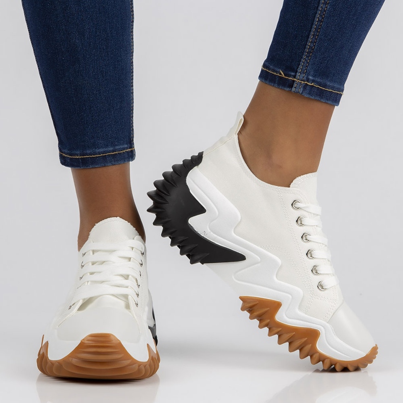 Baskets blanches Filippo UB07P Wh 2