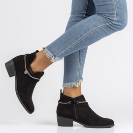 Bottines Filippo DBT3672/22 Bk noires le noir 7