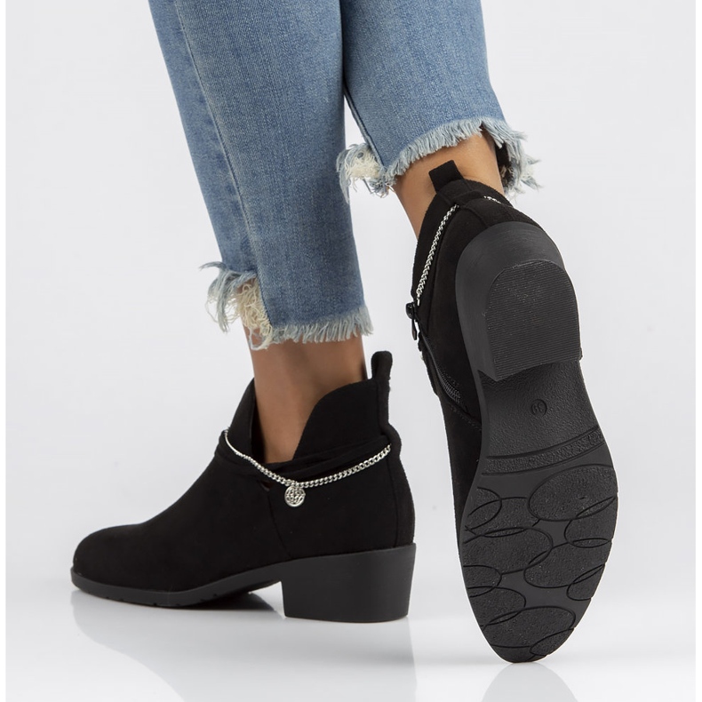 Bottines Filippo DBT3672/22 Bk noires le noir 2