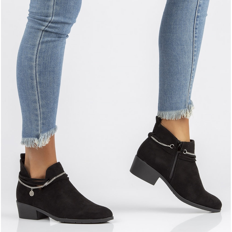 Bottines Filippo DBT3672/22 Bk noires 1