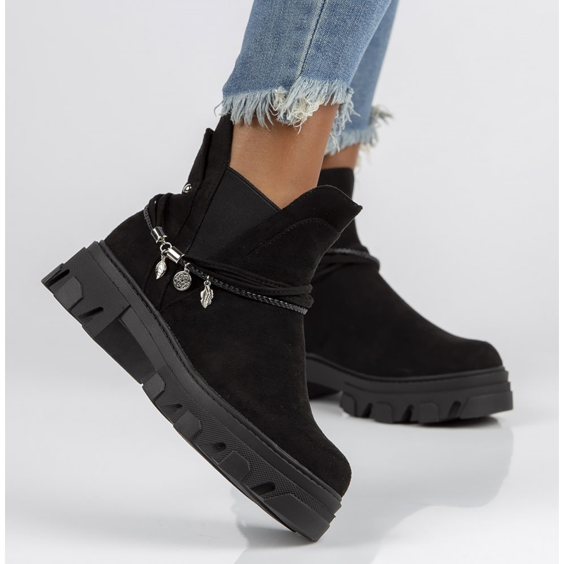 Bottines Filippo DBT3674/22 Bk noires le noir 2