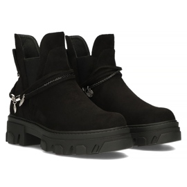 Bottines Filippo DBT3674/22 Bk noires le noir 6