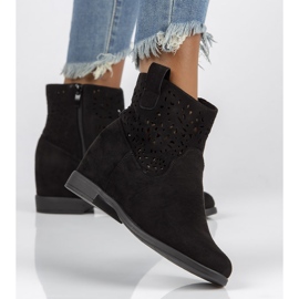 Bottines Filippo DBT3676/22 Bk noires le noir 1