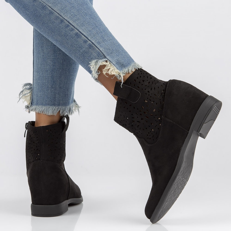 Bottines Filippo DBT3676/22 Bk noires le noir 2