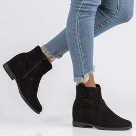 Bottines Filippo DBT3676/22 Bk noires le noir 7