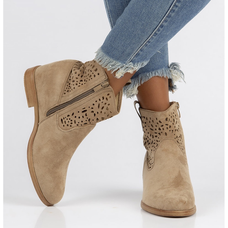 Bottines Filippo DBT3676/22 Be beiges 2