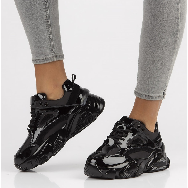 Baskets en cuir Filippo BJ1848-SP noir le noir 2