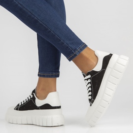 Baskets Filippo 19352 noires le noir 1
