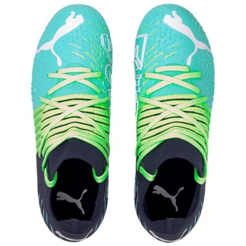 Chaussures de foot Puma Future Z 3.2 Fg Ag Jr 106501 03 multicolore bleu 1 Chaussures de foot Puma Future Z 3.2 Fg Ag Jr 106501 03 multicolore bleu 1