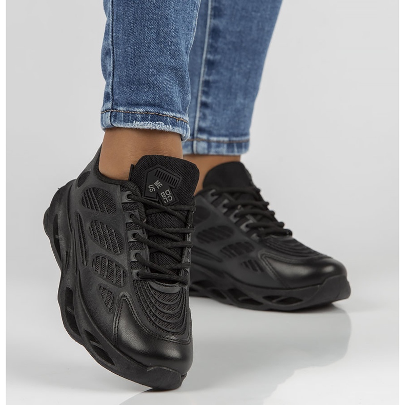 Baskets Filippo 21-Q17 noires le noir 2