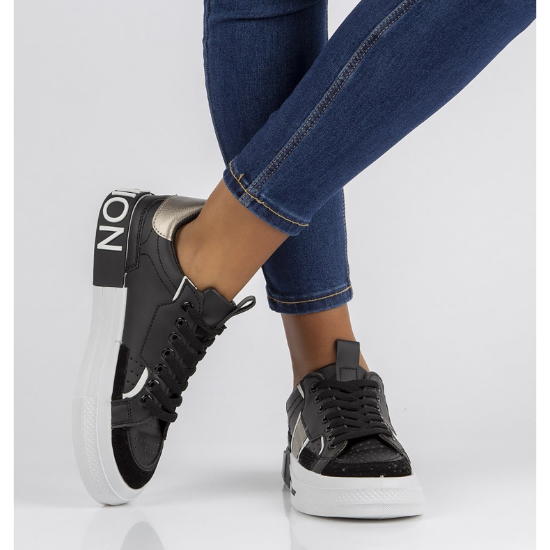 Filippo GG599 baskets noir le noir 2