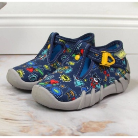 Chaussons Befado Jr BEF2M bleu marine 2