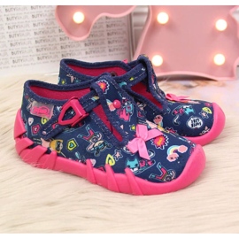 Chaussons Befado Jr BEF2N bleu marine 2