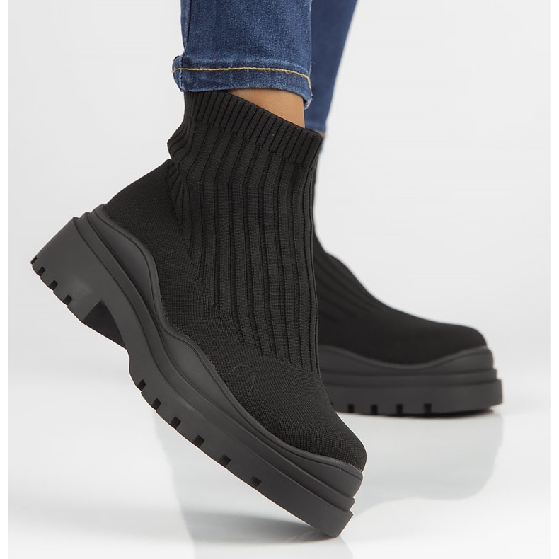 Bottines Filippo 6850 noires le noir 2