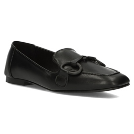 Mocassins Filippo QQ359 noirs 1