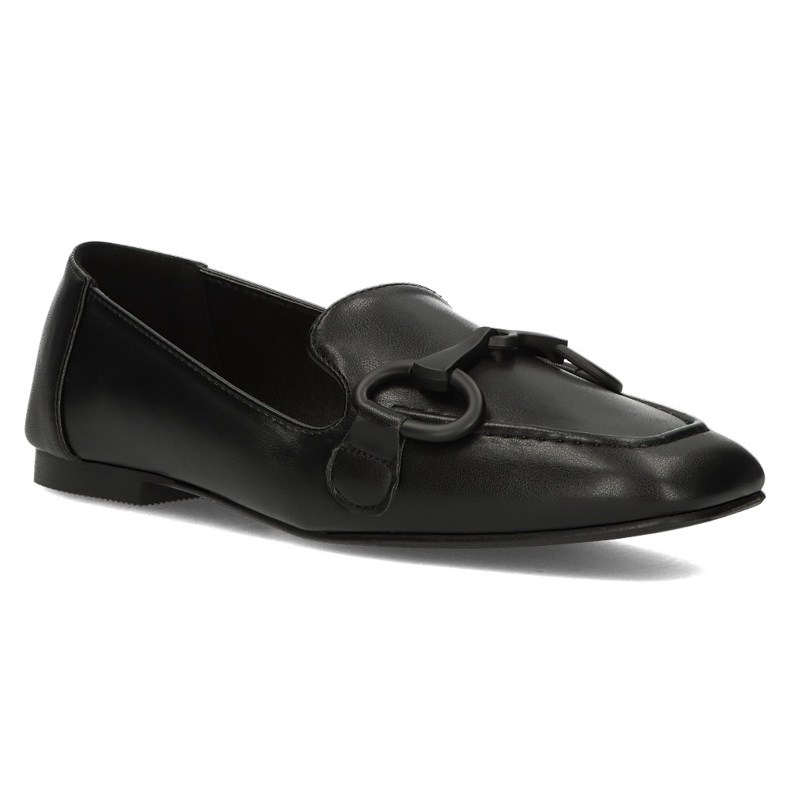 Mocassins Filippo QQ359 noirs 1