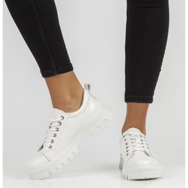 Baskets en cuir FILIPPO DP3522/22 Wh blanc 1