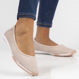 Ballerines en cuir Filippo DP3681/22 Pi rose 7