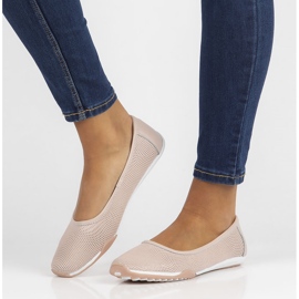 Ballerines en cuir Filippo DP3681/22 Pi rose 6