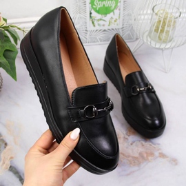 Mocassins compensés Potocki W WOL62 noir le noir 1