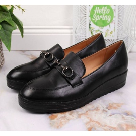 Mocassins compensés Potocki W WOL62 noir le noir 2