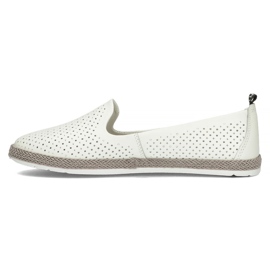Chaussures en cuir Filippo DP081 / 22 Wh blanc blanche 1