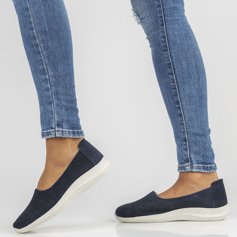 Chaussures en cuir Filippo DP3673/22 Nv bleu marine 2 Chaussures en cuir Filippo DP3673/22 Nv bleu marine 2