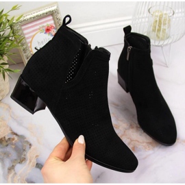 Bottes ajourées Vinceza W JAN89A noir le noir 1
