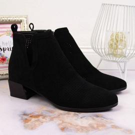 Bottes ajourées Vinceza W JAN89A noir le noir 2