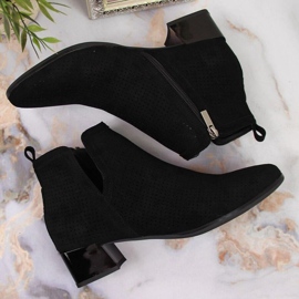 Bottes ajourées Vinceza W JAN89A noir le noir 3