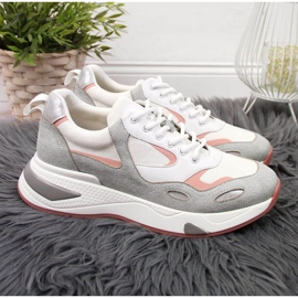 Baskets de sport Vinceza W JAN91B blanc gris 2