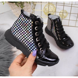 Bottes holographiques Kornecki Jr KOR6814B noir le noir 1