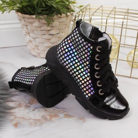 Bottes holographiques Kornecki Jr KOR6814B noir le noir 3