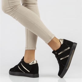 Baskets en cuir Filippo DP3549/22 Bk noir le noir 3