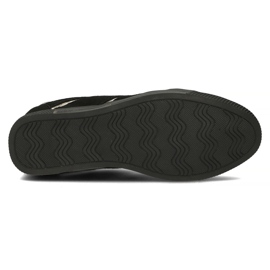 Baskets en cuir Filippo DP3549/22 Bk noir le noir 4