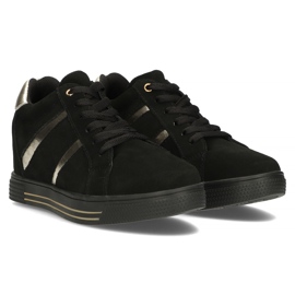 Baskets en cuir Filippo DP3549/22 Bk noir le noir 5