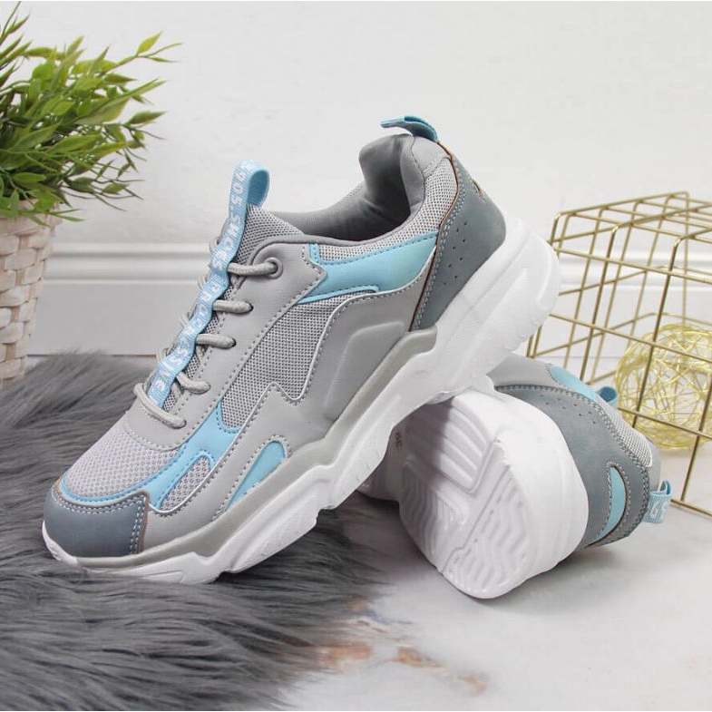 Vinceza W JAN121 chaussures de sport grises 2