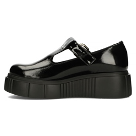Chaussures en cuir Filippo 20102 noir le noir 2