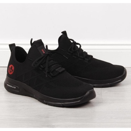 Rieker M RKR534 chaussettes noires chaussures de sport le noir 1