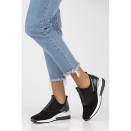 Baskets en Cuir Filippo DP1689/22 Bk Noir le noir 3