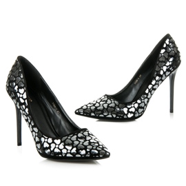 Vices Amour noir talons hauts 1