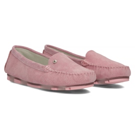 Mocassins en cuir Filippo DP2037/22 Pi rose 5