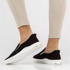 Chaussures en cuir Filippo DP3622 / 22 Bk noir le noir 3