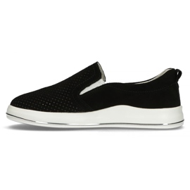 Chaussures en cuir Filippo DP3622 / 22 Bk noir le noir 5