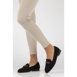 Mocassins en cuir Filippo DP3626 / 22 Bk noir le noir 2