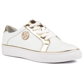 Baskets en cuir FILIPPO DP3617/22 Wh blanc blanche 2