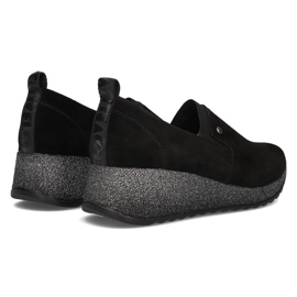Baskets en cuir Filippo DP1500 / 22 Bk noir le noir 6
